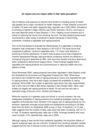 Do Vapers and non-Vapers differ in their taste perception?