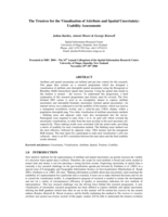 The trustree for the visualisation of attribute and spatial uncertainty: usability assessments