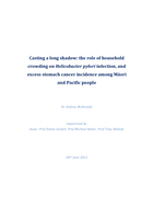 Casting a long shadow: the role of household crowding on Helicobacter pylori infection, and excess stomach cancer incidence among Māori and Pacific people