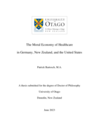 The moral economy of healthcare in Germany, New Zealand, and the United States