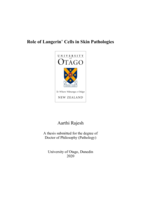 Role of langerin+ cells in skin pathologies