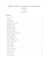 GREEN Grid Choice Modelling preliminary report