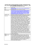 The Sioux Tribes’ continuing opposition to the DAPL