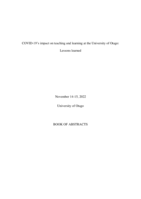An observation of cultures and student engagement in Covid times [Abstract]