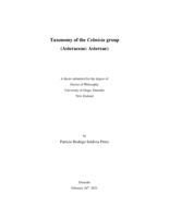 Taxonomy of the Celmisia group (Asteraceae: Astereae)