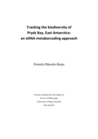 Tracking the biodiversity of Prydz Bay, East Antarctica: an eDNA metabarcoding approach
