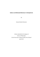 Salience and motivated behaviour in schizophrenia
