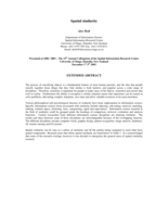 Spatial similarity