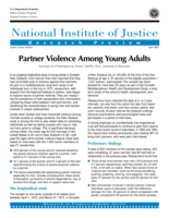 Partner Violence Among Young Adults