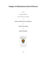 Fatigue in Inflammatory Bowel Disease