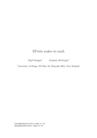 EPrints makes its mark