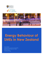 Energy Behaviour of SMEs in New Zealand