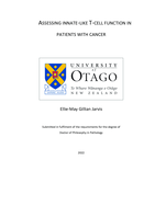 Assessing innate-like T-cell function in patients with cancer