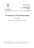 The Dynamics of Aid and Political Rights