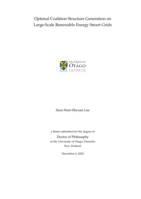 Optimal coalition structure generation on large-scale renewable energy smart grids