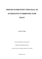 Induced Pluripotent Stem Cells: An Alternative to Embryonic Stem Cells?