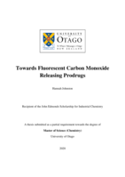 Towards Fluorescent Carbon Monoxide Releasing Molecules
