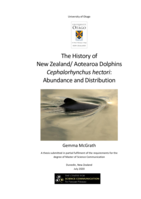 The History of New Zealand/ Aotearoa Dolphins Cephalorhynchus hectori: Abundance and Distribution