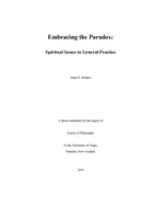 Embracing the Paradox: Spiritual Issues in General Practice