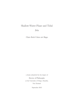 Shallow-Water Plane and Tidal Jets