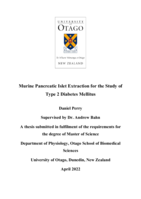 Murine Pancreatic Islet Extraction for the Study of Type 2 Diabetes Mellitus