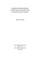 Temptation, Fall, Decline and Death: The Representation of the Fallen Woman in Adam Bede and David Copperfield