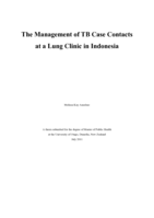 The Management of TB Case Contacts at a Lung Clinic in Indonesia