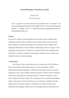 Tensed Meaning: A Tenseless Account