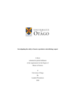 Investigating the safety of meat co-products: Microbiology aspect