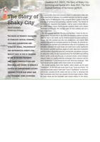 The Story of Shaky City