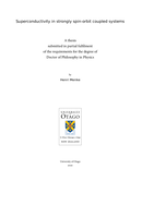 Superconductivity in strongly spin-orbit coupled systems