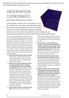 Observation Coordinates