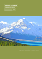 Conduct Problems: Adolescent Report 2013