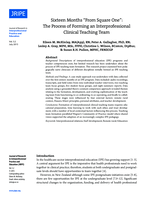 Sixteen months ‘from square one’: the process of forming an interprofessional clinical teaching team