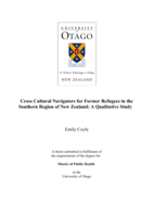 Cross Cultural Navigators for Former Refugees in the Southern Region of New Zealand: A Qualitative Study