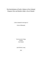 The Festivalisation of Pacific Cultures in New Zealand: Diasporic Flow and Identity within 'a Sea of Islands'