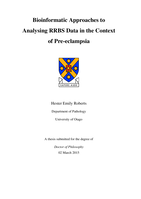 Bioinformatic Approaches to Analysing RRBS Data in the Context of Pre-eclampsia