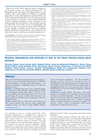 Nicotine dependence and attempts to quit or cut down among young adult smokers