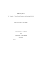 Embodying Music: The Visuality of Three Iconic Conductors in London, 1840-1940
