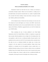 Obesity and Intellectual Disability in New Zealand