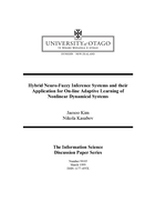 Hybrid neuro-fuzzy inference systems and their application for on-line adaptive learning of nonlinear dynamical systems