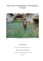 Water Stress Vulnerability in the Himalayas of Nepal