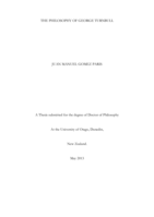 The Philosophy of George Turnbull