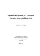 Optimal Management of ST-Segment Elevation Myocardial Infarction