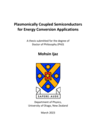 Plasmonically coupled semiconductors for energy conversion applications