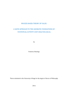 Process-based theory of value: a naïve approach to the axiomatic foundations of statistical activity cost analysis (SACA)