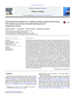 Evaluating deep subsidence in a rapidly-accreting mangrove forest using GPS monitoring of surface-elevation benchmarks and sedimentary records