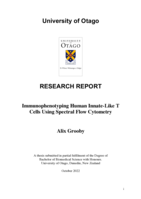 Immunophenotyping Human Innate-like T Cells Using Spectral Flow Cytometry