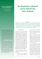 An Alternative Cadastral Survey Dataset for New Zealand.