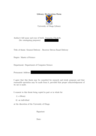 Receiver Driven Email Delivery